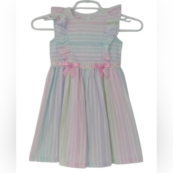 Bonnie Jean Other - 🖤BONNIE JEAN PASTEL EASTER DRESS SIZE 4T🖤